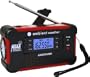 Ambient Weather WR-111B Emergency Solar Hand Crank AM/FM/NOAA Digital Radio, Flashlight, Cell Phone Charger with NOAA Certified Weather Alert & Cables Ambient Weather WR-111B Emergency Solar Hand Crank AM/FM/NOAA Digital Radio, Flashlight, Cell Phone Charger with NOAA Certified Weather Alert & Cables