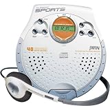 Weather-resistant Personal CD Player with 40-SECOND Asp