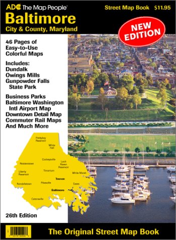 Street map Baltimore Counties