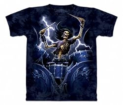 The Mountain Skulbone Death Drummer Adult T-shirt