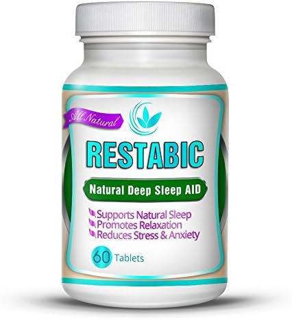 All Natural Sleep Aid Formulated Melatonin, Passion Flower, Chamomile, Skullcap and Valerian