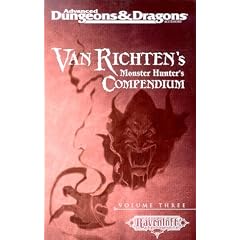 Van Richten's Monster Hunter's Compendium: v. 3 (Advanced Dungeons & Dragons)