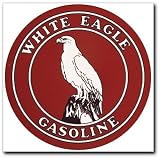 Signpast Reproduction Vintage Sign, WHITE EAGLE