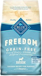Blue Buffalo Freedom Grain Free Chicken Recipe Puppy Dry Dog Food, 24-Pound Blue Buffalo Freedom Grain Free Chicken Recipe Puppy Dry Dog Food, 24-Pound