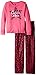 Calvin Klein Big Girls' Cheetah Star Pajama Set