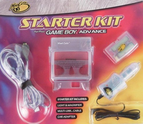 Childrens Toyshop  Video Games : Madcatz Purple Starter Kit (GBA)