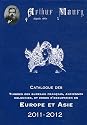 Catalogue des timbres des bureaux fran&ccedil;ais, anciennes colonnies et zones d'occupation en Europe et Asie