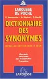 Larousse De Poche - Dictionnaire DES Synonymes