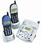 Southwestern Bell GH4050MS 2.4 GHz DSS Expandable Cordless Phone with Answering System and Caller ID (Metallic Silver/Black)