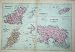 1881 MAP CHANNEL ISLANDS GUERNSEY SARK JERSEY ALDERNEY