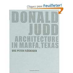 Donald Judd, Architecture in Marfa, Texas