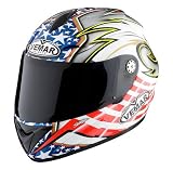 Vemar VSREV Full-Face Graphic Motorcycle Helmet - Patriot