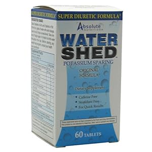 Absolute Nutrition Water Shed - 60 Tablets (12 Pack)