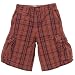 Apparel : over-dyed plaid shorts