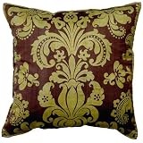 Review Now Design  / Palazzo Silk Cushion - Chocolate