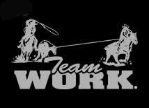 Team Work Upstream Images Silver Vinyl Wildlife Car Truck Window Decal Sticker
