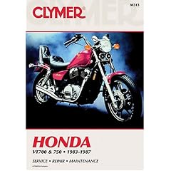 Honda VT700 and 750, 1983-87: Clymer Workshop Manual