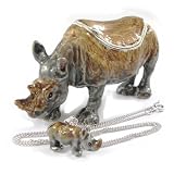 Coffret &agrave; Bijoux "Rhinoc&eacute;ros" + bijou