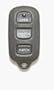 Keyless Entry Remote Fob Clicker for 2005 Toyota Corolla Matrix With Do-It-Yourself Programming
