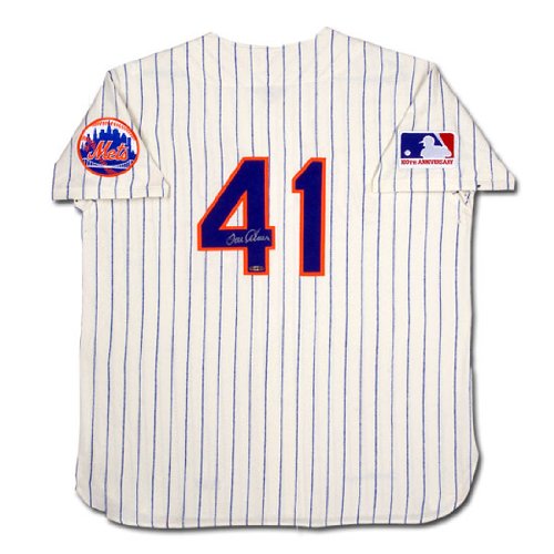 Tom Seaver Hand Signed New York Mets Mitchell & Ness 