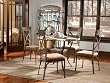 Parsley "Antique Pewter" Dining Table Base (Glass Top sold separately) By Powell Furniture
