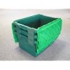 5 New Plastic Removal Storage Crates Box Container Green