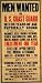8 1/2 X 11 (8x10 Framing Size) Color Photograph 1917 WW 1 Coast Guard Recruiting Poster