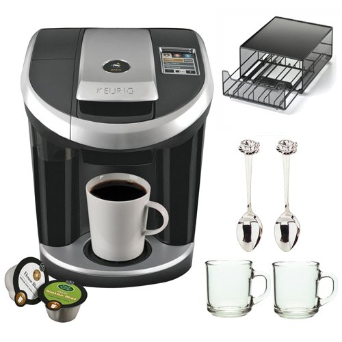 Keurig Vue V700 Brewing System + Coffee Pack Rolling Single Drawer