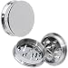 35mm Stainless Steel Herb Stash And Grinder Plug Set