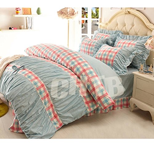 Home Textiles 3D Osaka Flower Bed Set Bedding Sets Queen size Reactive Printing Bedclothes Duvet Cover 3D Flat Sheet Bedspread 1000TC HT 012 No 06 Free UPS Shipping