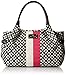 Kate Spade Women's Classic Stevie Tote Bag, Black/Cream