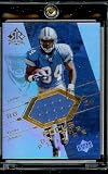 2004 Upper Deck Reflections Kevin Jones Focus on the Future Jersey Detroit Lions Football Card - Mint Condition - Shipped In Protective Display Case
