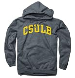 Long Beach State 49ers Dark Heather Arch Hooded Sweatshirt