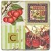 ProPassione Wand Deko Fliese / Untersetzer Marmor, Monogramm C