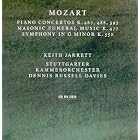 Mozart: Maurerische Trauermusik K477; Concertos for piano No21 by Wolfgang Amadeus Mozart, Dennis Russell Davies, Stuttgart Chamber Orchestra, Stuttgarter Kammerorchester, and Keith Jarrett