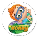 Bubble Guppies: Nonny Stickers - Sheet of 6