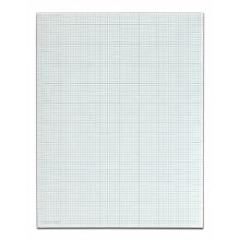 TOPS Cross Section Pad, 1 Pad, 8 Squares/Inch, Quadrille Rule, Letter Size, White, 50 Sheets/Pad, 1 Pad (35081)