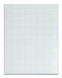 Tops Section Pads, 8 Squares, Quadrille Rule, Letter, White, 50 Sheets per Pad (35081)