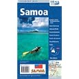 Samoa Travel Map by Hema (Pacific Countries) by  South Pacific Maps Pty. Ltd
