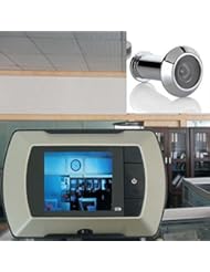 Home Improvement: 2.4" LCD Visual Monitor Door Peephole Peep Hole Wireless Viewer Camera Video - Uoiuyyyut