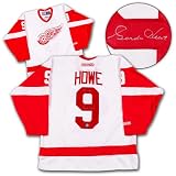 GORDIE HOWE Detroit Red Wings SIGNED White CCM Jersey