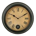 Pendulum Wall Clock - Antique Bronze