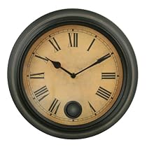 Pendulum Wall Clock - Antique Bronze