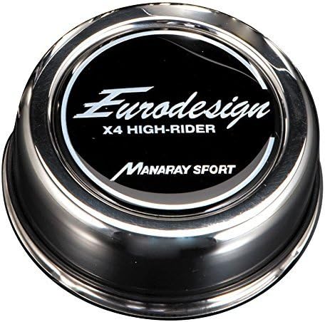 Manarei Sports tire wheel euro design CROSSFOR high rider center cap stainless chrome overall height 40mm LOW-TYPE 0PM00