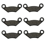 2009-2011 Polaris 550 XP Sportsman EPS Kevlar Carbon Front & Rear Brake Pads
