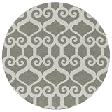 Grey Trellis Coaster Set