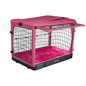 Pet Gear the Other Door Steel Crate With Plush Pad And Carry Bag