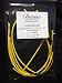 Denise Interchangeable Knitting Crochet Yellow Companion Cords Set