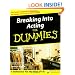 Breaking Into Acting For Dummies