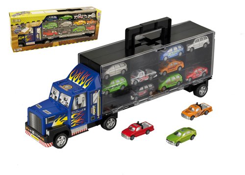 Happy People 34105 - Maxi Autotransporter, circa 48 cm Preisvergleich